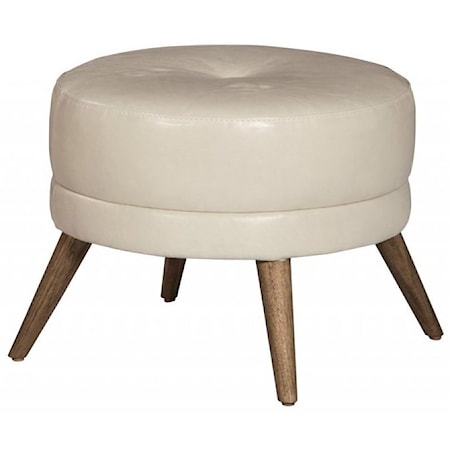Round Accent Footstool
