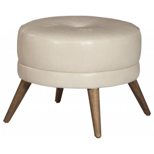 Round Accent Footstool
