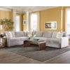 Jonathan Louis Blissful 5-Seat Sectional w/ RAF Memory Foam Sleeper