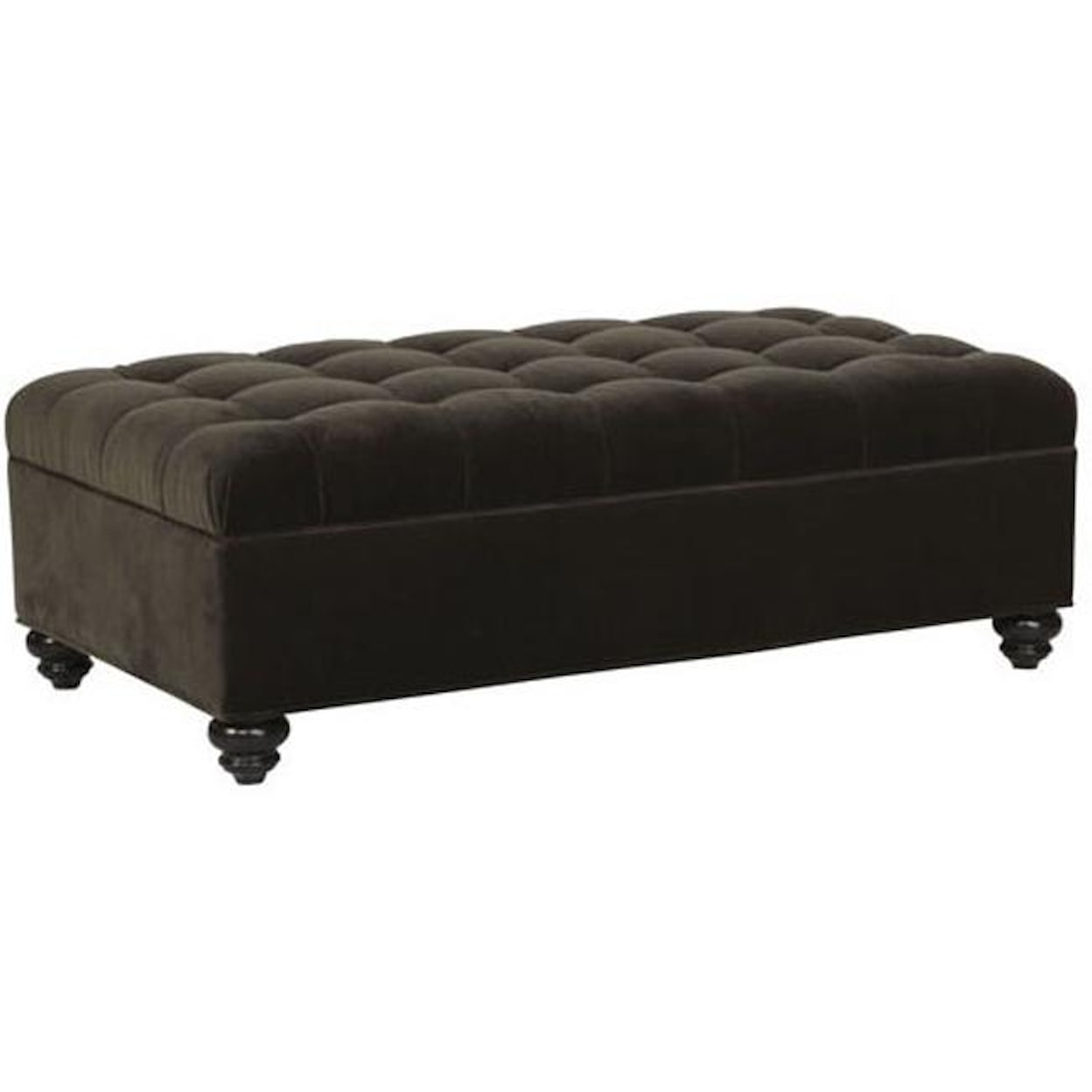 Jonathan Louis Brennan Tufted Ottoman