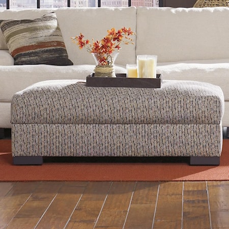 Storage Cocktail Ottoman