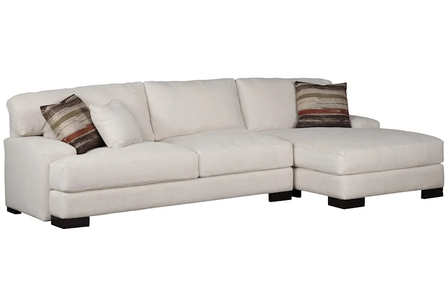Burton  Sectional with Chaise by Jonathan Louis at Morris Home