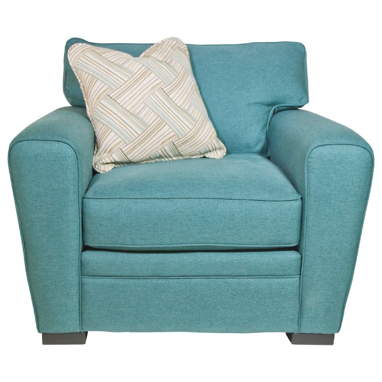 Jonathan Louis Choices Program Chair with Pluma Plush Cushion