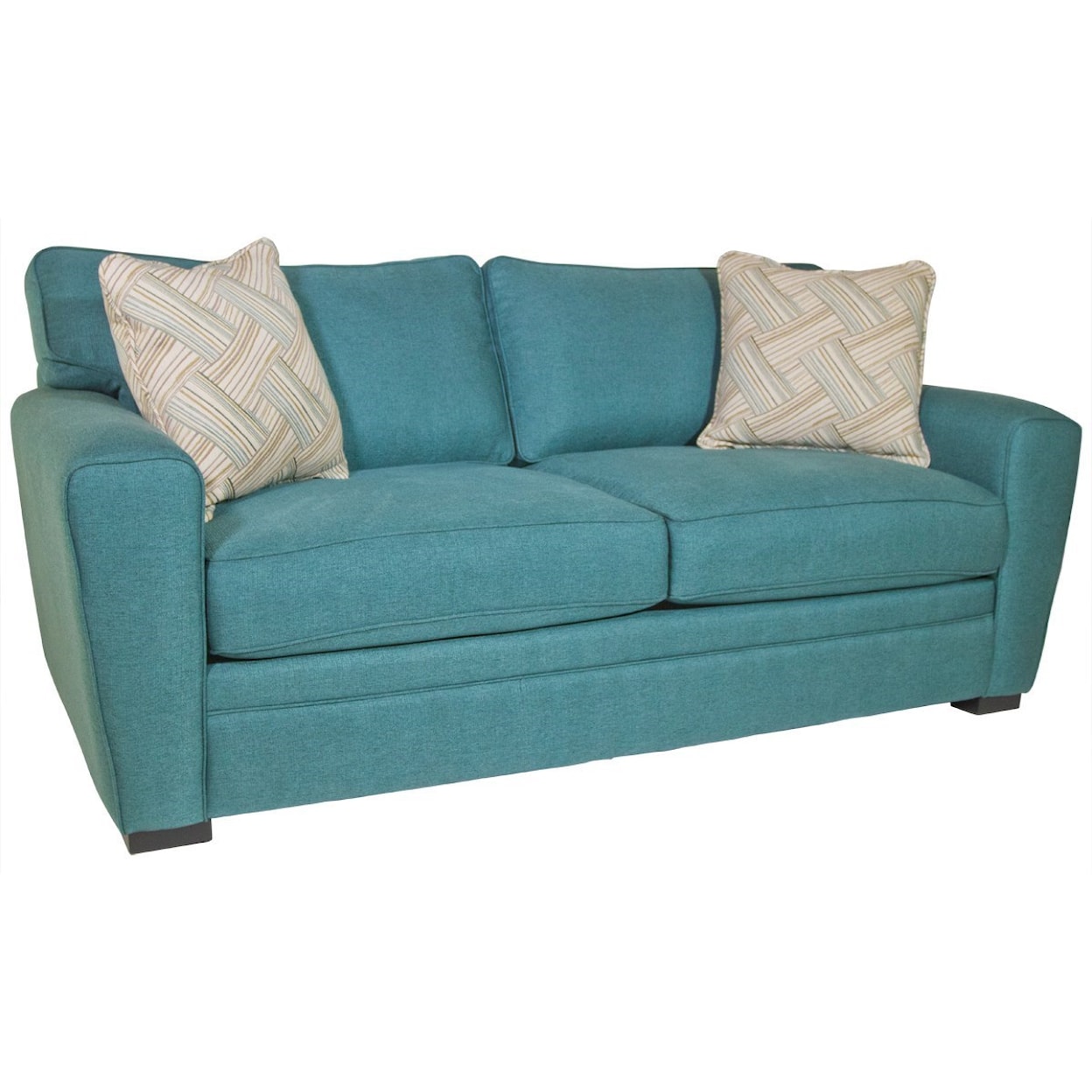 Jonathan Louis Choices Program Full Sofa Sleeper with Pluma Plush Cushions