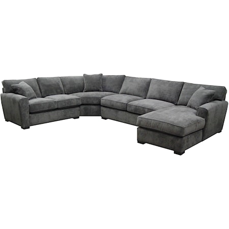4-Piece Chaise Sectional 