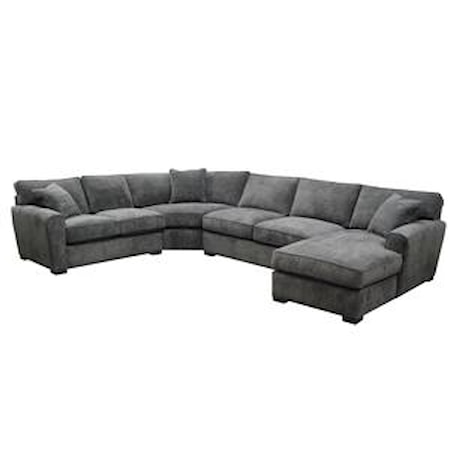 4-Piece Chaise Sectional 