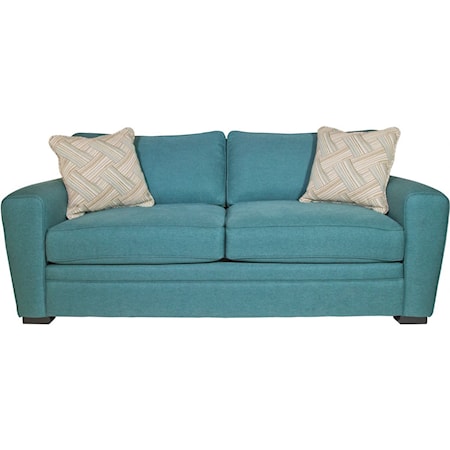 Condo Sofa with Pluma Plush Cushions