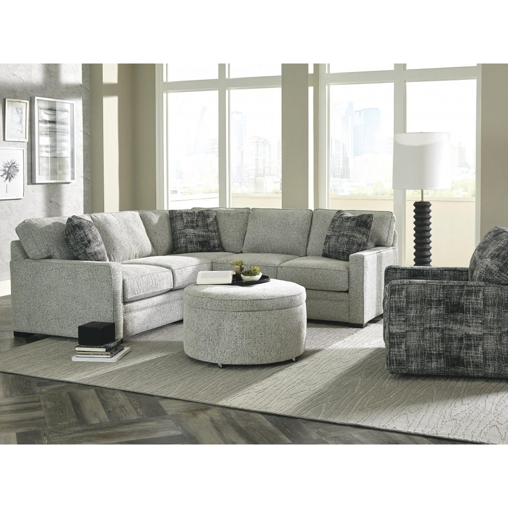 2-Piece Sectional with Pluma Plush Cushions
