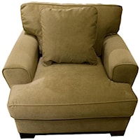 Casual Chair with Pluma Plush Cushion