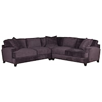 Casual-Contemporary 4 pc. Sectional