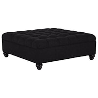 Square Tufted Cocktail Ottoman