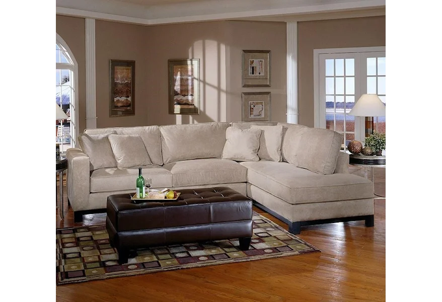 Clinton L-Shaped Sectional by Jonathan Louis at Morris Home