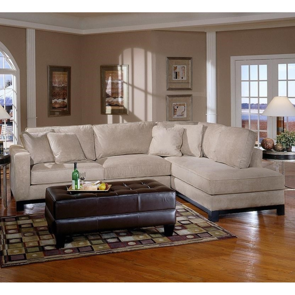 Jonathan Louis Clinton L-Shaped Sectional