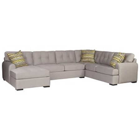 5-Seat Sectional Sofa w/ LAF Chaise