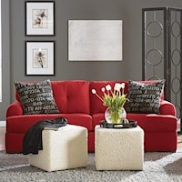 2 Seat Casual Stationary Sofa