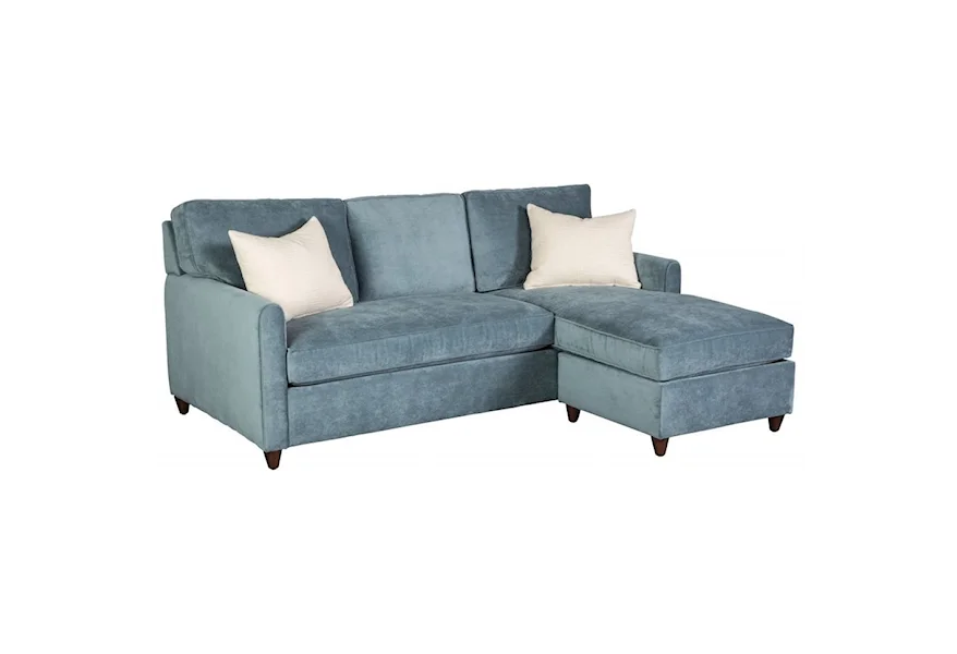 Emory Queen Sleeper Sofa with Chaise by Jonathan Louis at Morris Home
