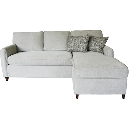 Queen Sleeper Sofa with Chaise