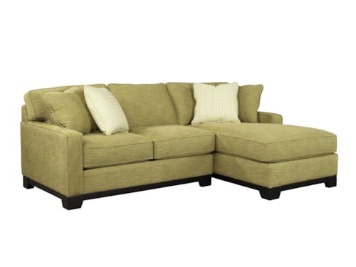 Contemporary 2-Piece Sectional Sofa with RAF Chaise
