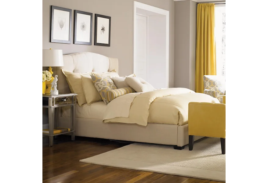 Bergman Queen Upholstered Bed  by Jonathan Louis at Michael Alan Furniture & Design