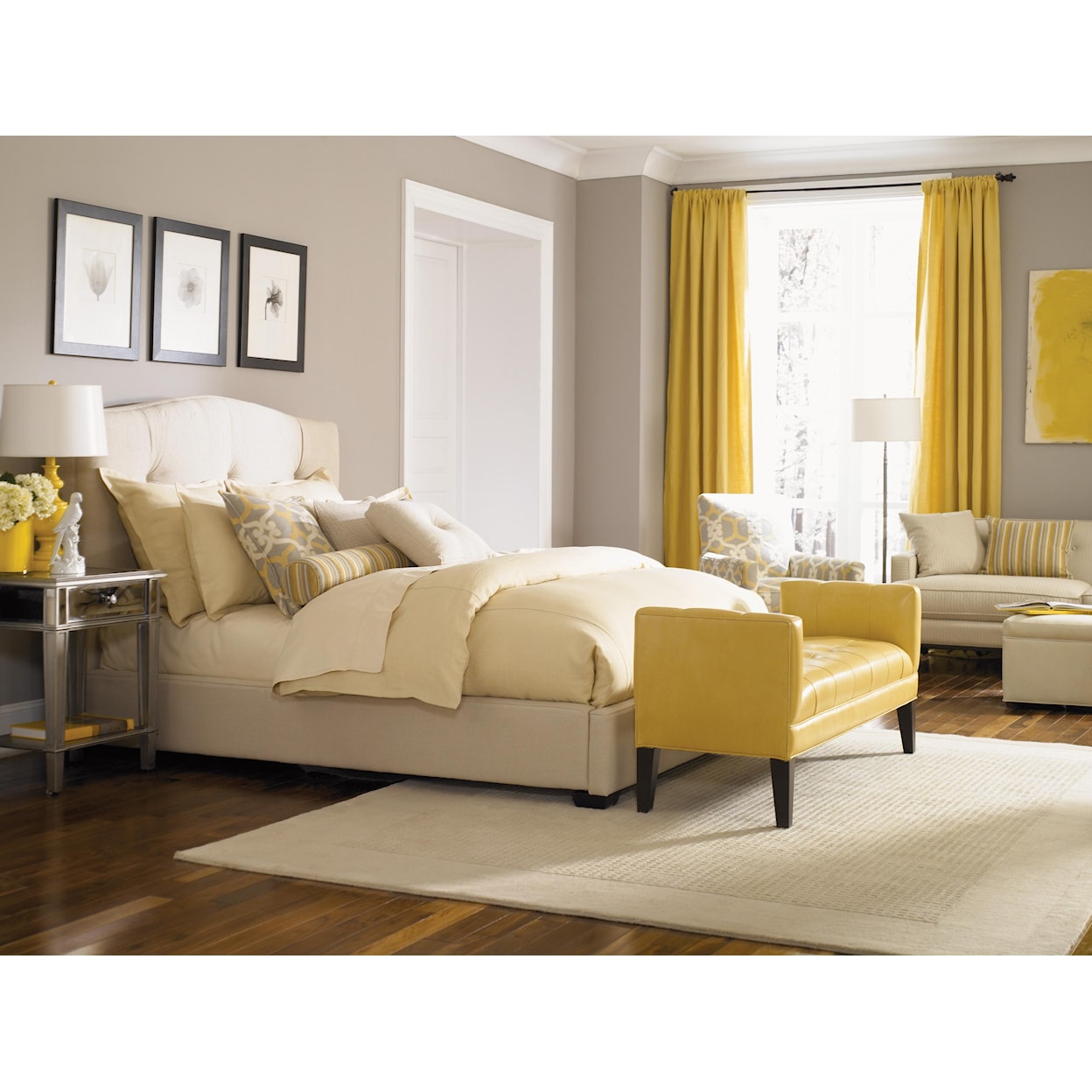 Jonathan Louis Bergman Queen Upholstered Bed 