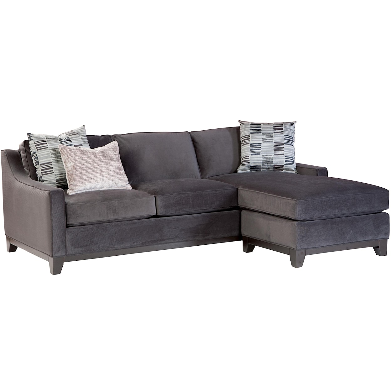 Jonathan Louis Janet Contemporary Sofa with Chaise