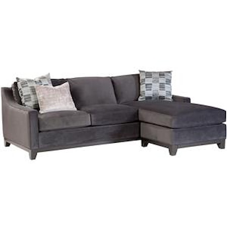 Contemporary Sofa with Chaise