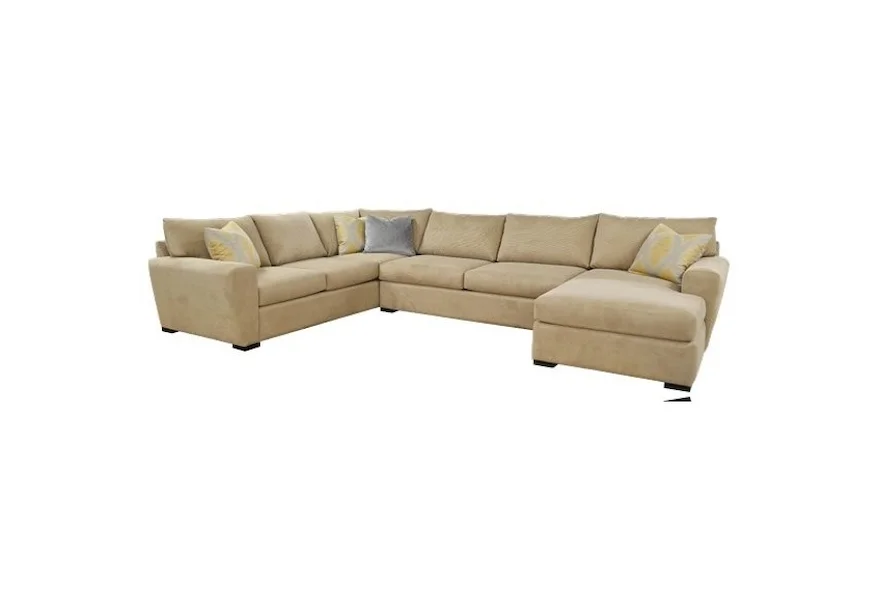 Joy Sectional with Right-Facing Chaise  by Jonathan Louis at Morris Home