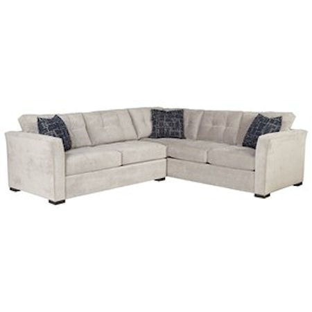 4-Seat Sectional Sofa w/ LAF Condo Sofa