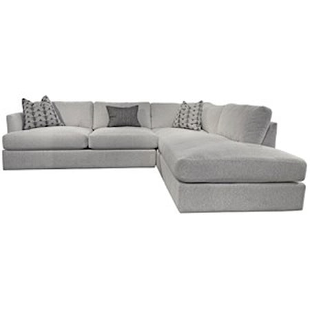 Sectional with Right-Facing Chaise