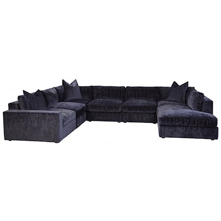 7-Piece Sectional with RAF Chaise