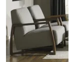 Marcus Daniels Mansfield Wood Accent Chair