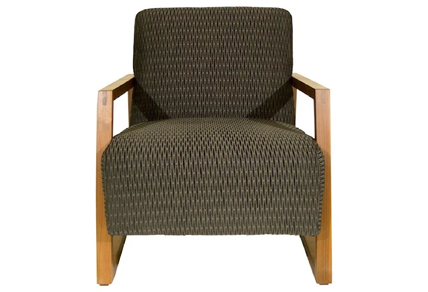 Mansfield Wood Accent Chair by Jonathan Louis at Morris Home