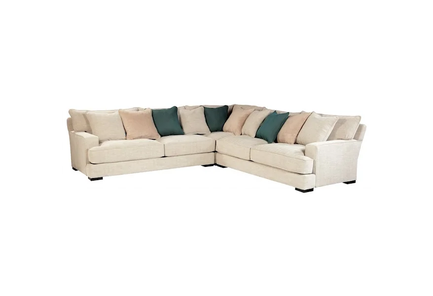 Matthew 4-Seat Sectional Sofa by Jonathan Louis at Morris Home