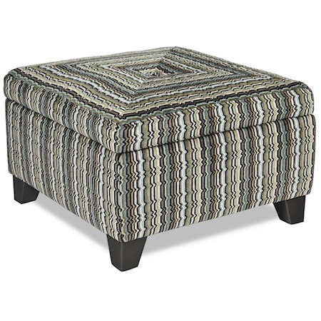 Storage Cocktail Ottoman