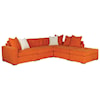 Jonathan Louis Noah 5-Piece Sectional with Ottoman