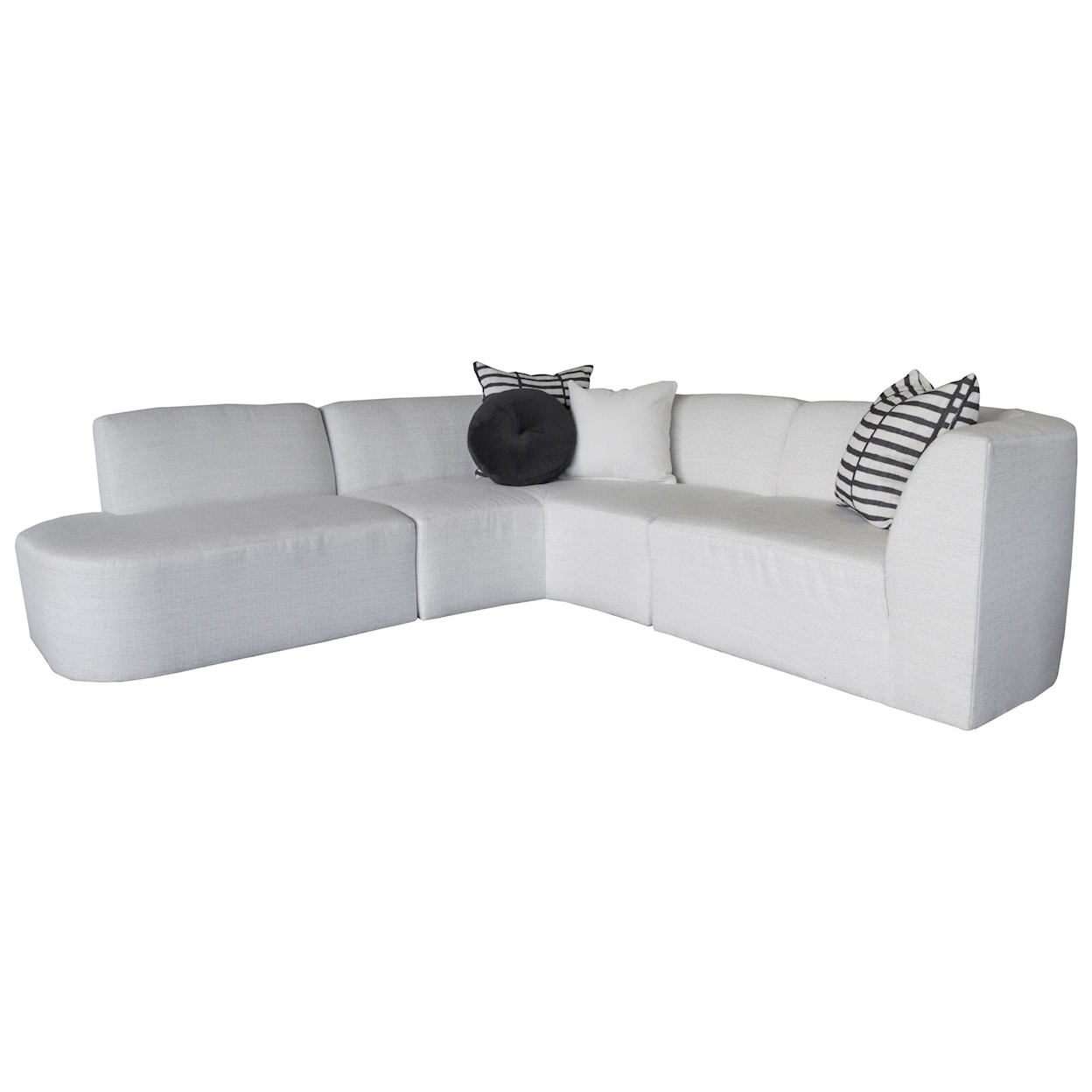 Jonathan Louis Nyla Modern Sectional Sofa