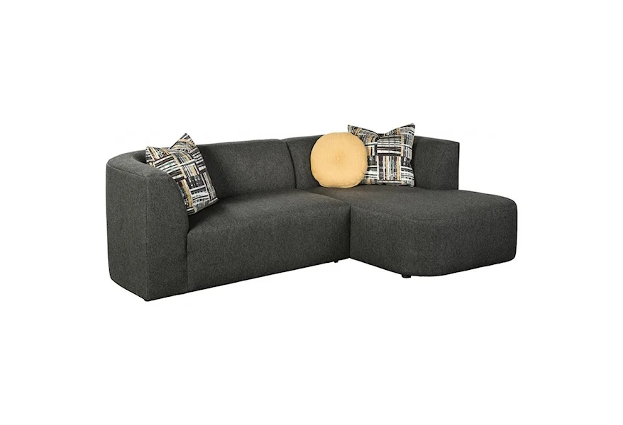 Nyla 2-Piece Sectional Sofa with RAF Chaise by Jonathan Louis at Morris Home