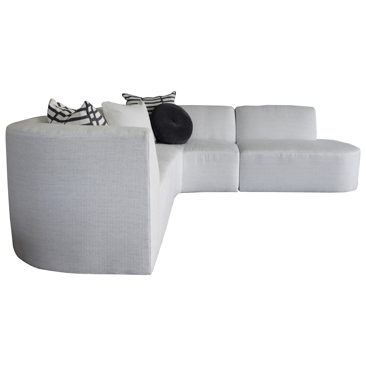 Jonathan Louis Nyla Modern Sectional Sofa