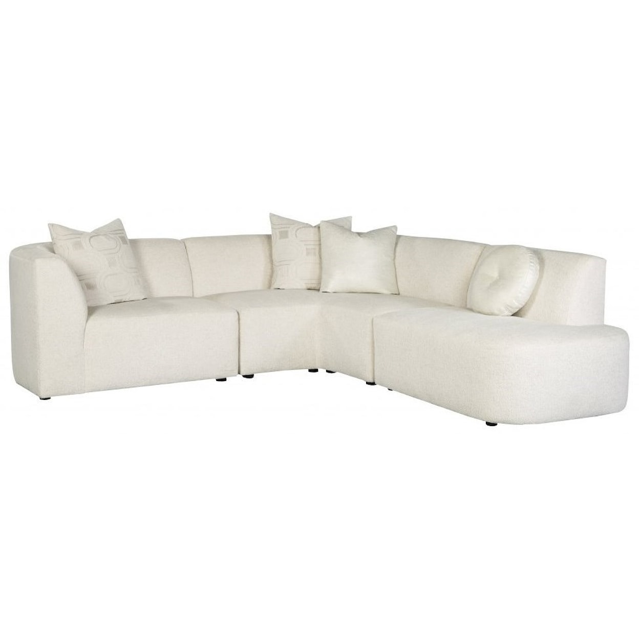 Jonathan Louis Nyla Modern Sectional Sofa