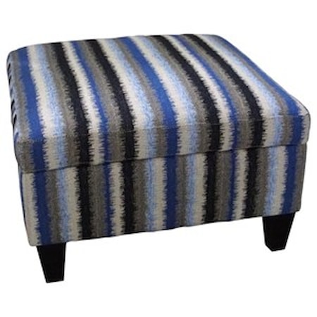 Small Square Storage Ottoman