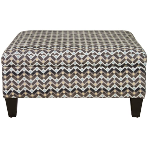 Medium Square Storage Ottoman