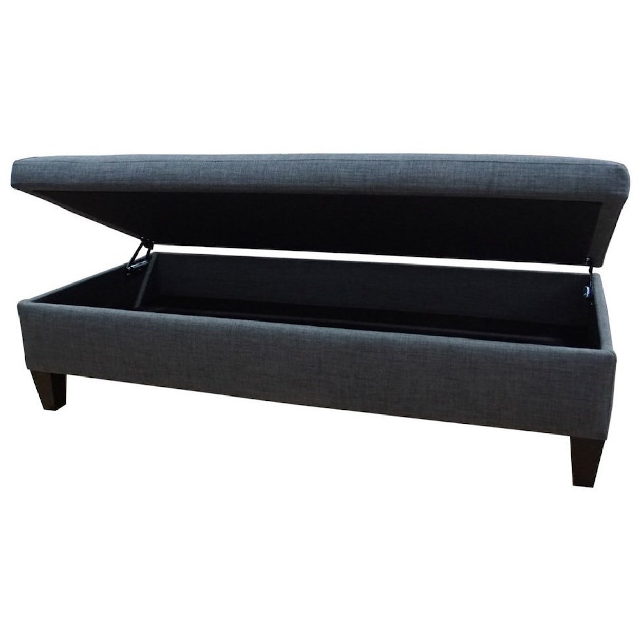 Jonathan Louis Ottomans Large Rectangle Storage Ottoman