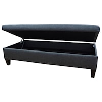 Large Rectangle Storage Ottoman