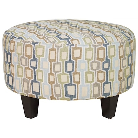 Small Round Ottoman