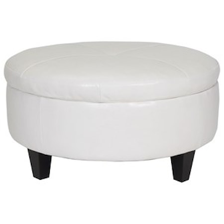 Medium Round Storage Ottoman
