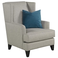 Upholstered Accent Wing Chair