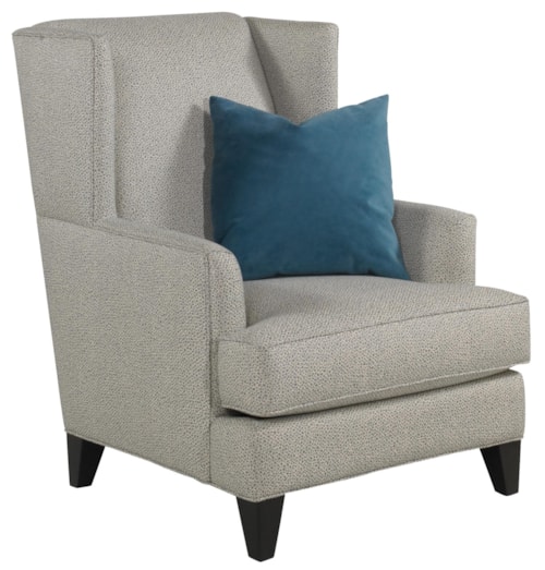 Upholstered Accent Wing Chair