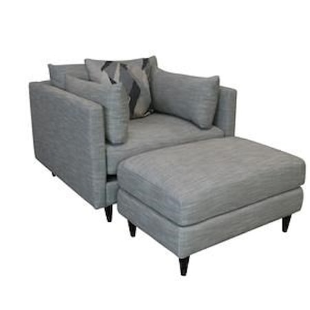 Chair and Ottoman