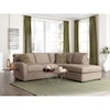 Jonathan Louis Choices - Scorpio 3-Pc Chaise Sectional w/ Pluma Plush Cushion