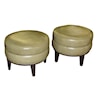 Jonathan Louis Selma Round Footstool